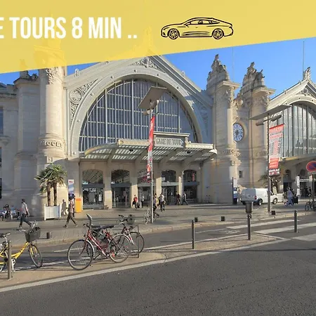 Type 2 Lamartine Centre A 10mn Des Halles Tours